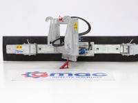 Rubber yard scraper Qmac Modulo Rubberschuif Weidemann aanbouw