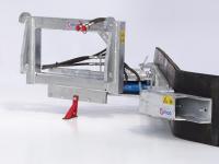 Rubber yard scraper Qmac Modulo Rubberschuif Weidemann aanbouw