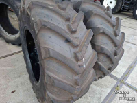 Wheels, Tyres, Rims & Dual spacers Michelin 500/70R24
