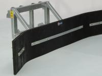 Other attachments and accessories Qmac Rubber stable barn scraper blade 2400mm hook up Schäffer