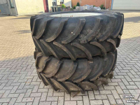 Wheels, Tyres, Rims & Dual spacers Vredestein 600/65R38 demo incl. velgen vast