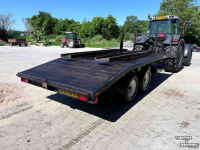 Low loader / Semi trailer  2 Assige oprijwagen