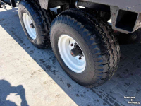 Low loader / Semi trailer  2 Assige oprijwagen