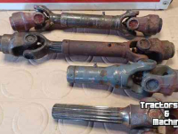 Used parts for tractors Holder Aandrijfas / Drive shaft / Tussenas / Intermediate shaft
