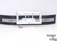 Rubber yard scraper Qmac Rubber matting scraper blades 2.40 mtr hookup Macks