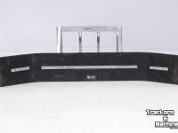 Rubber yard scraper Qmac Rubber matting scraper blades 2.40 mtr hookup Macks