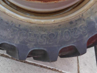 Wheels, Tyres, Rims & Dual spacers BKT 320/85R32-28 85% RT 855