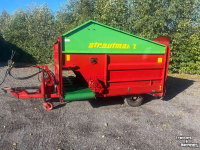 Silage-block distribution wagon Strautmann bvw