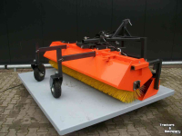 Sweeper Hofstede Veegmachine  veeg borstel machine trekker tractor 60cm borstel