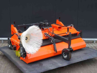 Sweeper Hofstede Veegmachine  veeg borstel machine trekker tractor 60cm borstel