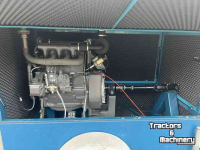 Stationary engine/pump set  onderstel geluid gedempt , MWM 3 cilinder