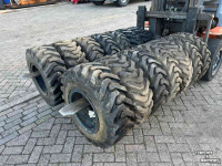 Wheels, Tyres, Rims & Dual spacers Bridgestone 10-15 10 ply schranklader banden