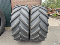 Wheels, Tyres, Rims & Dual spacers Michelin 650/65R38