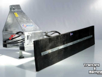 Other silage equipment and accessories Qmac Rubberschuif Voerschuif met rubbermat Cat2 aanbouw
