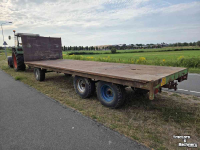 Agricultural wagon Kersten 8 tons balenwagen 3 asser 660x210cm