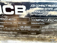 Mini-Excavator JCB 16C-1 minigraver 2022!!! OPRUIMING!!