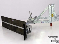 Manure scraper Qmac Modulo rubber manure scrapers 270cm hookup Terex