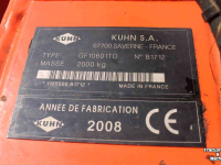 Tedder Kuhn GF10601TO cirkelschudder getrokken hydraulisch wielstel schudmachine