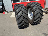 Wheels, Tyres, Rims & Dual spacers BKT Set demo wielen BKT 540x65R28 velg klasse 3