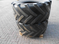 Wheels, Tyres, Rims & Dual spacers Michelin 600/65r28 xm 28