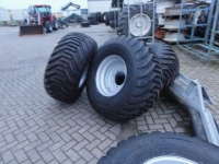 Wheels, Tyres, Rims & Dual spacers Alliance 550/60 - 22.5 Kipperwielen, kipperbanden