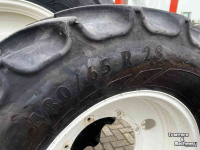 Wheels, Tyres, Rims & Dual spacers Mitas set MITAS AS 65 480/65R28 en 600/65R38 ca 80% op velgen NewH T6.xxx/T7.xxx