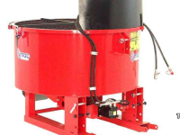 Concrete skips Qmac Betonmixer 600L combi-aandrijving