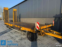 Low loader / Semi trailer Nooteboom 3-asser dieplader