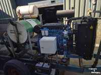 Stationary engine/pump set  pompset, regenmotor, pomp, beregening, mwm fendt motor