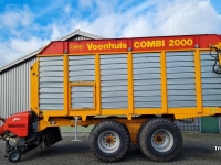Self-loading wagon Veenhuis Combi 2000 Opraapwagen / Silagewagen