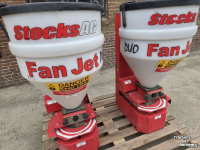 Granulate spreader  Set Stocks AG Fan Jet Plus (DUO) Strooiers
