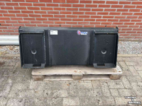 Loading buckets Qmac Qmac Grondbak mini 120cm. laadbak evt. met ander aanbouwdelen