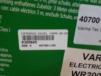 Other  Infrarood verwarmer Varma WR 2000 RVS