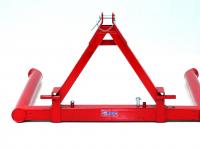 Other grassland-equipment, hay-equipment and accessories Qmac Verstelbare balendrager tractor met lage aanspanning