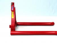 Other grassland-equipment, hay-equipment and accessories Qmac Verstelbare balendrager tractor met lage aanspanning