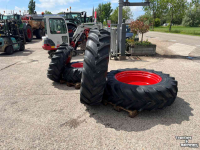 Wheels, Tyres, Rims & Dual spacers Michelin 420/85R38/14.9R24