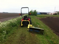 Flail mower Zanon Type TMO voor kleine traktoren op vooraad.