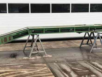 Conveyor  6600X540 MM TRANSPORTBAND VLAKKE BAND FLAT BELT CONVEYOR BELT FLACHBAND FÖRDERBAND