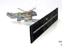 Feed Blade / Slide Qmac Modulo rubber voerveegschuif aanveegschuif lepelinsteek
