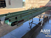 Conveyor  8000X730 2-sporenband, Dual-lane conveyor belt, Zweispuriges Förderband,
