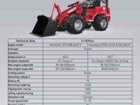 Wheelloader Heracles H190+ nieuw!
