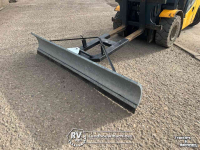 Rubber yard scraper  Schuif 225 cm lepelinsteek