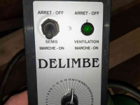 Granulate spreader Delimbe Granulaat strooier set van 2 units