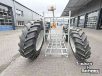 Wheels, Tyres, Rims & Dual spacers Michelin 20.8 R38 + 16.9 R28, 520/85 R38 + 420/85 R28