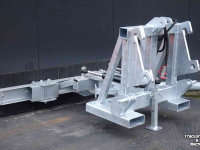 Rubber yard scraper Hofstede Rubber voer erf modder sneeuw schuif hydraulisch verstelbaar