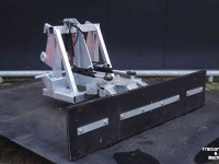 Rubber yard scraper Hofstede Rubber voer erf modder sneeuw schuif hydraulisch verstelbaar