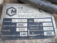 Other tractors and accessories CM 16 DBCH Hefmast