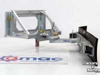 Manure scraper Qmac Rubber manure scraper hookup Bobcat