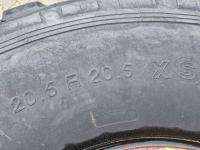 Wheels, Tyres, Rims & Dual spacers Michelin 525/65R20.5 Michelin XS op 10 gaats velg 20.5R20.5