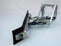Feed Blade / Slide Qmac Rabot caoutchouc pour alimentation avec montage JCB